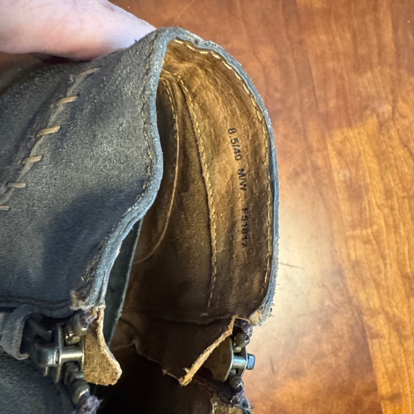 Born Women's Gray Ankle Boots - Picture 3 of 6